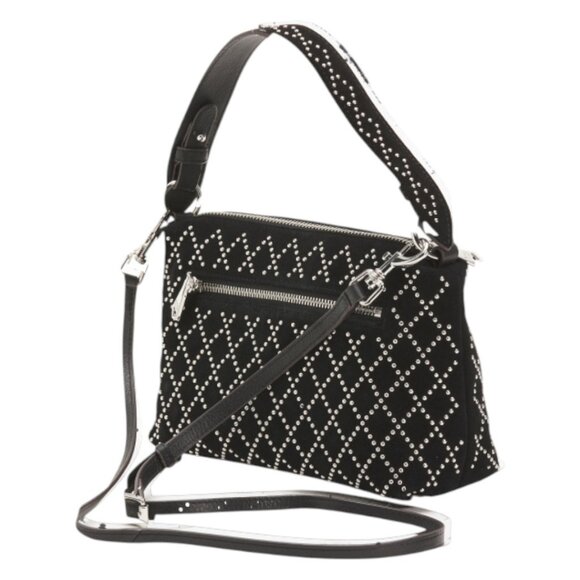 AIMEE KESTENBERG Suede Ava Novelty Convertible Shoulder Bag - Picture 4 of 4